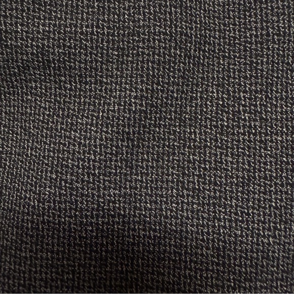 Express Textured Black/White Hip Pleat Detail Pencil Skirt 22" Size 10 - Picture 10 of 13